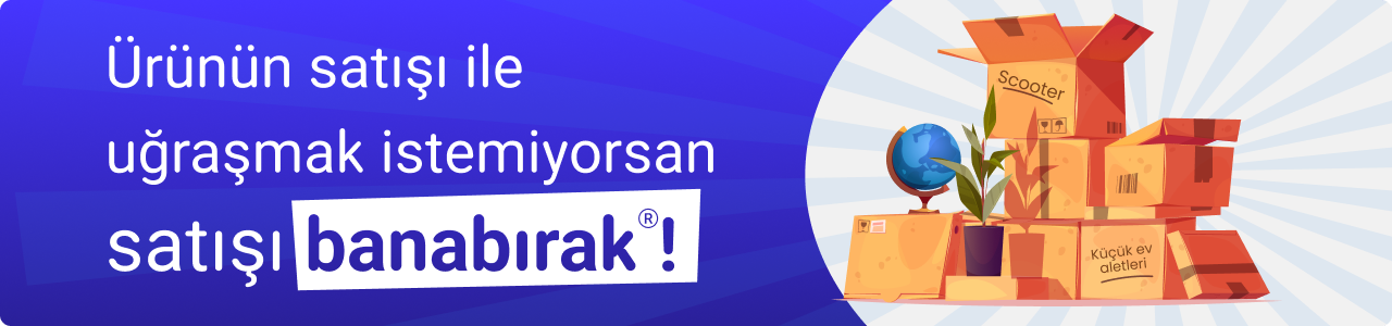 banabırak - Ürünün satışı ile uğraşmak istemiyorsan satışı banabırak!